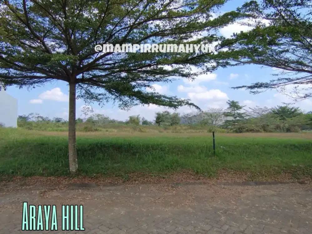 Jual Murah Tanah dekat Binus di Araya Hill Malang