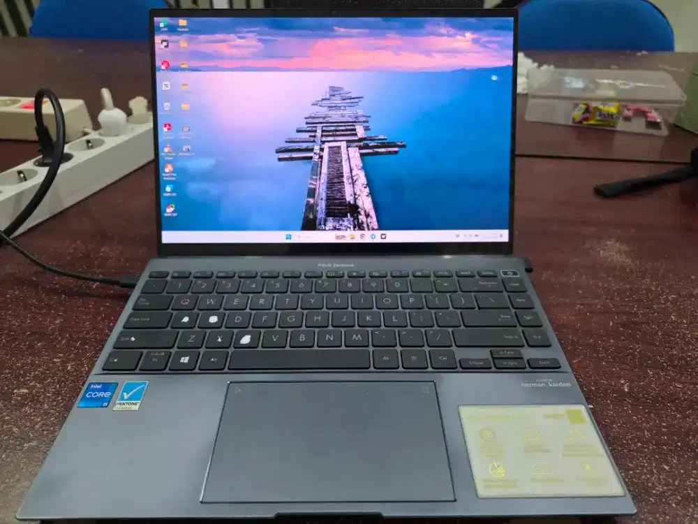 DIJUAL LAPTOP ASUS ZENBOOK 14X OLED UX5401EA TOUCH SCREEN INTEL i5