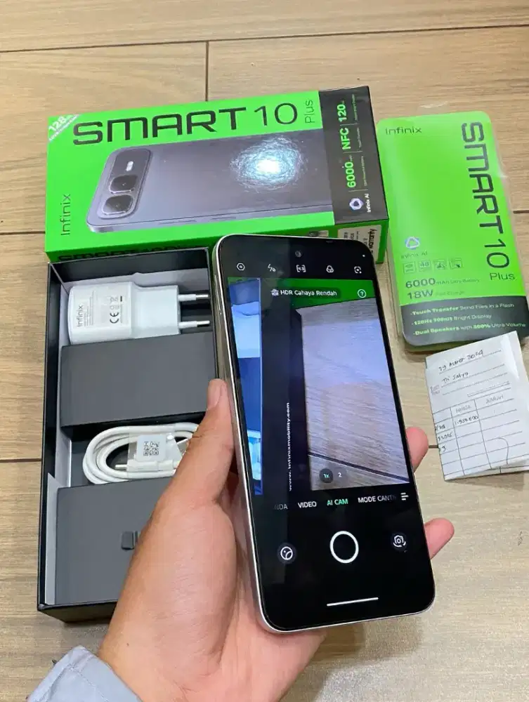 RESMI! Infinix Smart 10 Plus Terbaru: Garansi 1 Tahun.