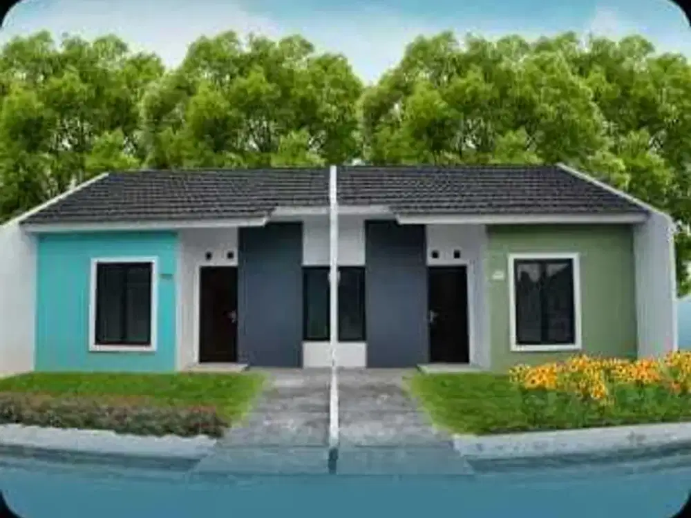 Rumah Di Stasiun tenjo kota  Podomoro Cicilan 1 juta Subsidi negara