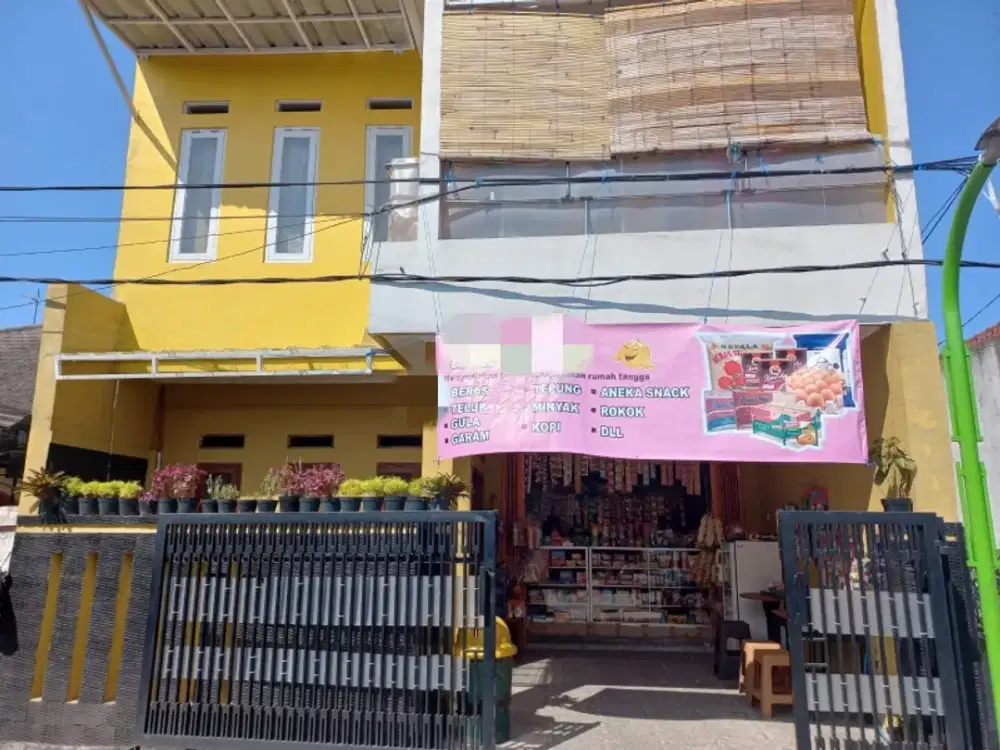 dijual rumah dan tempat usaha di buahh batu bandung