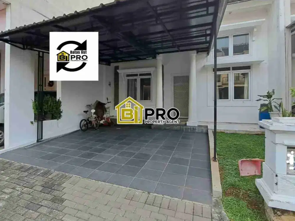 Dijual Rumah Siap Huni Dalam Cluster Di Kota Wisata