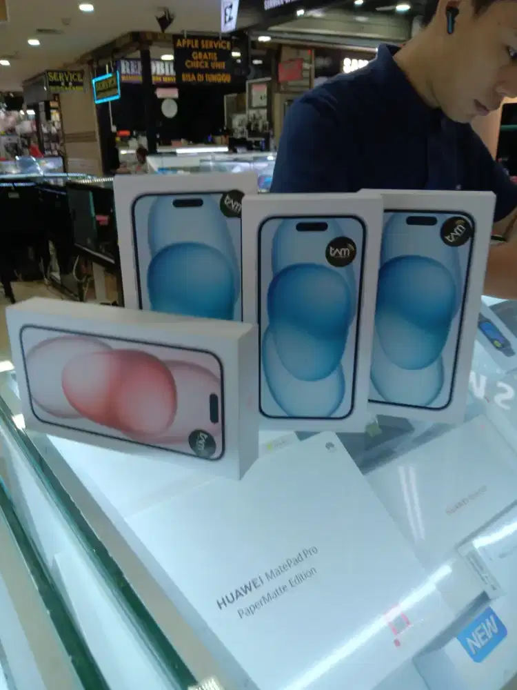 iPhone 15 New (128/256GB) Kredit Cepat Proses Mudah.