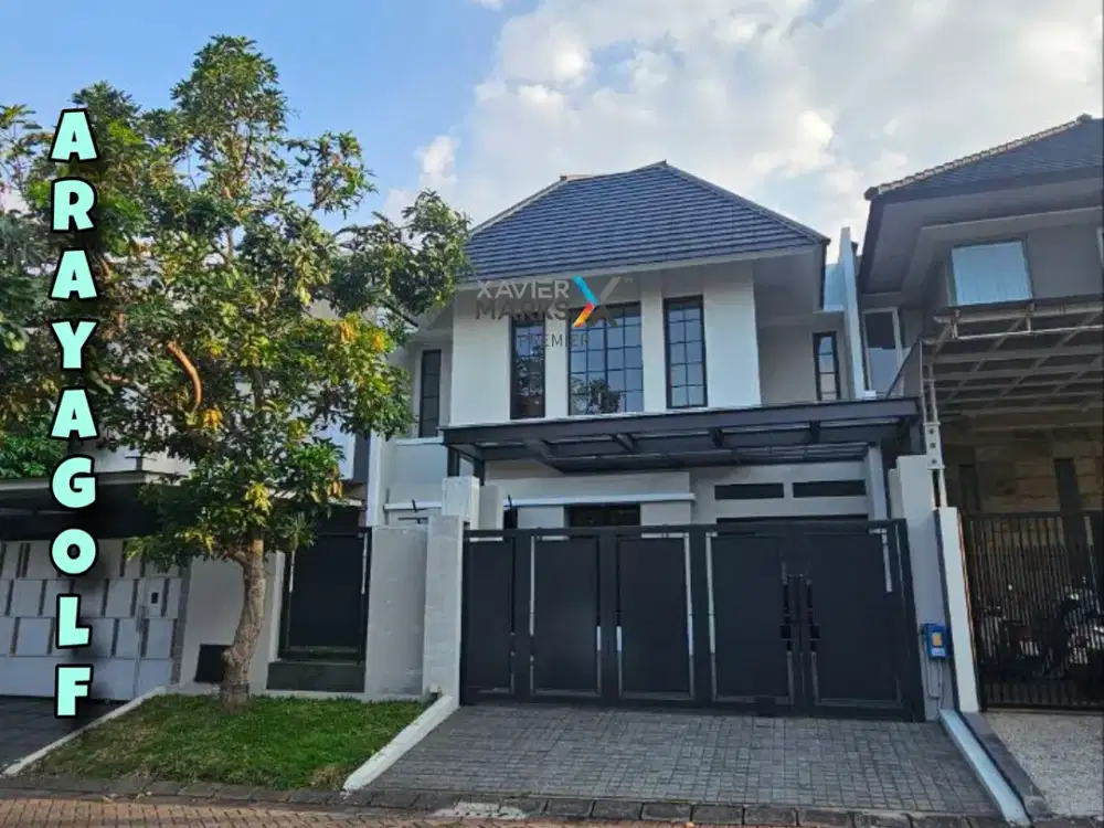 Rumah Baru American Modern di Araya Golf Malang