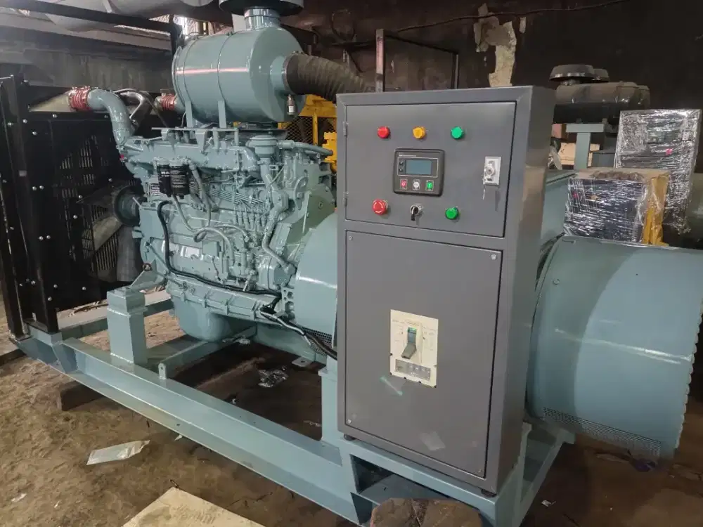 Genset MAN 400 kva seken bekas second tipe open