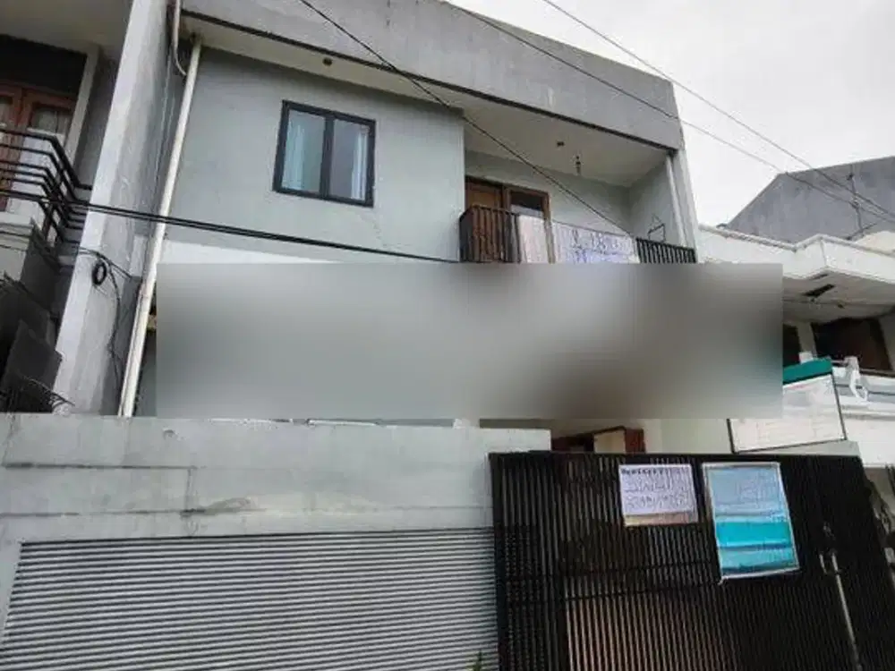 Rumah Green Ville 120m2, 2.5 tingkat row 2 Mobil Bisa KPR Jakarta Barat