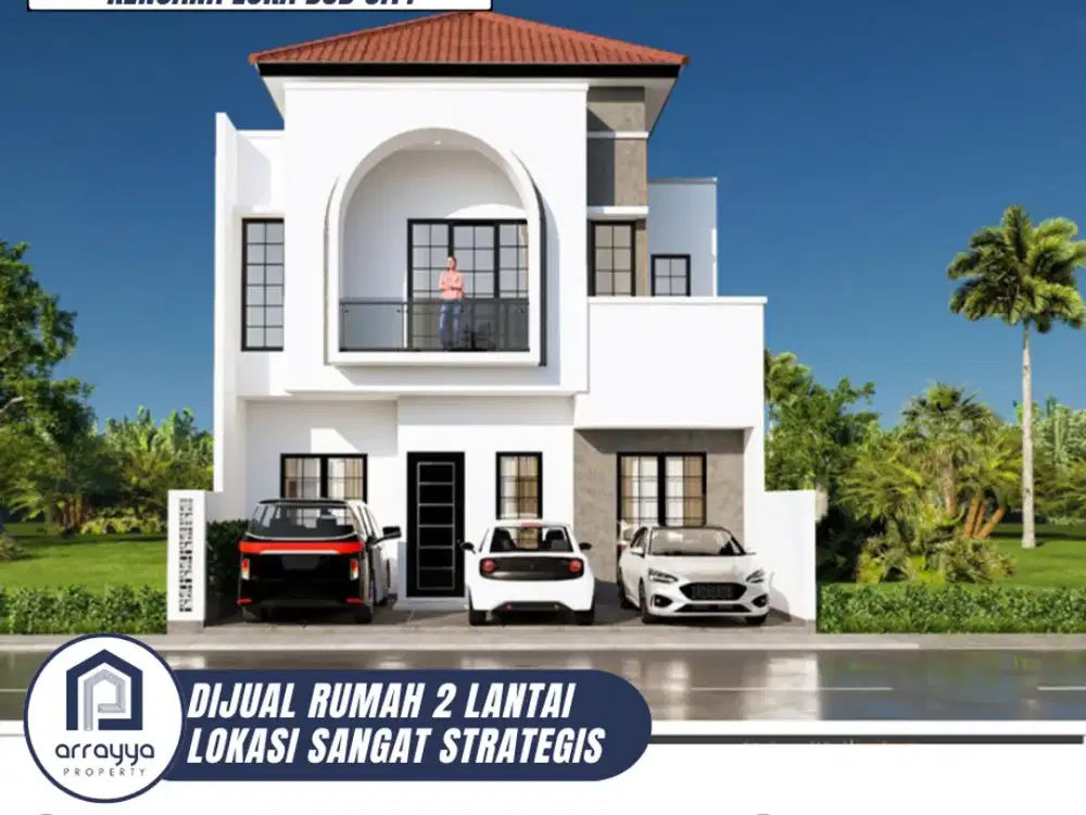 RUMAH BARU ON PROGRESS 2 LANTAI DI KENCANA LOKA BSD 'HRB153