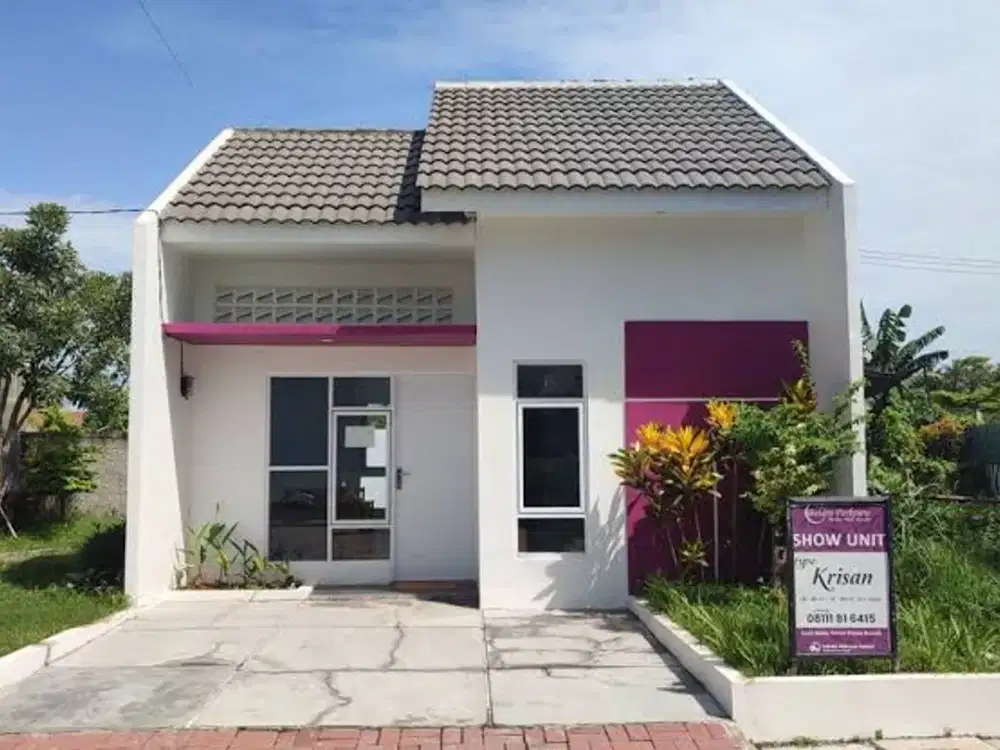 Rumah Di Stasiun tenjo kota  Podomoro Cicilan 1 juta Subsidi negara