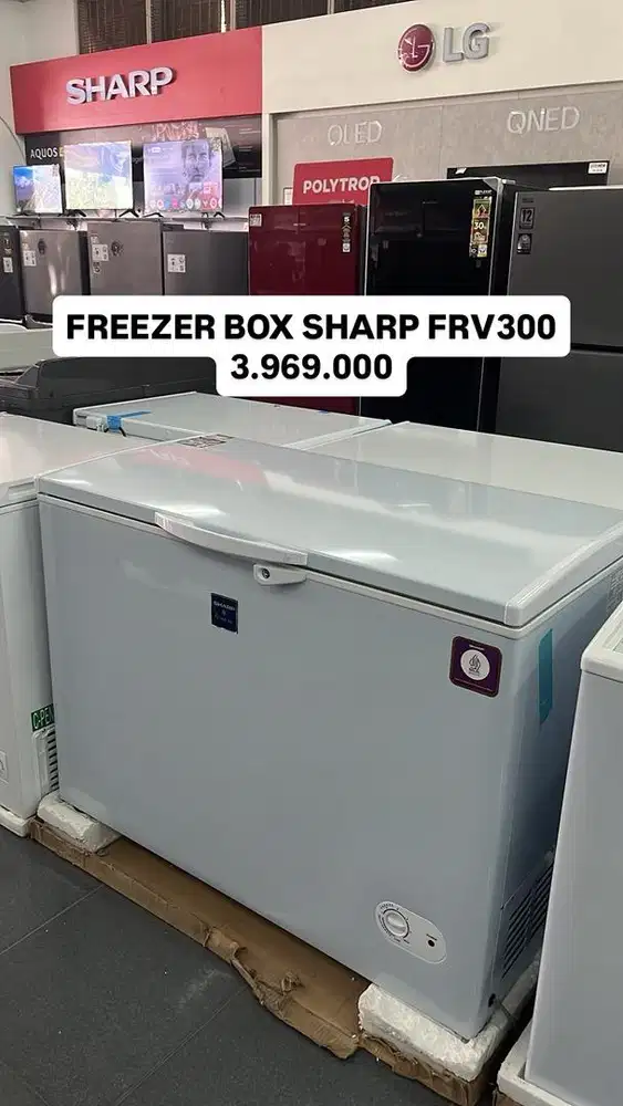FREEZER BOX SHARP 300L