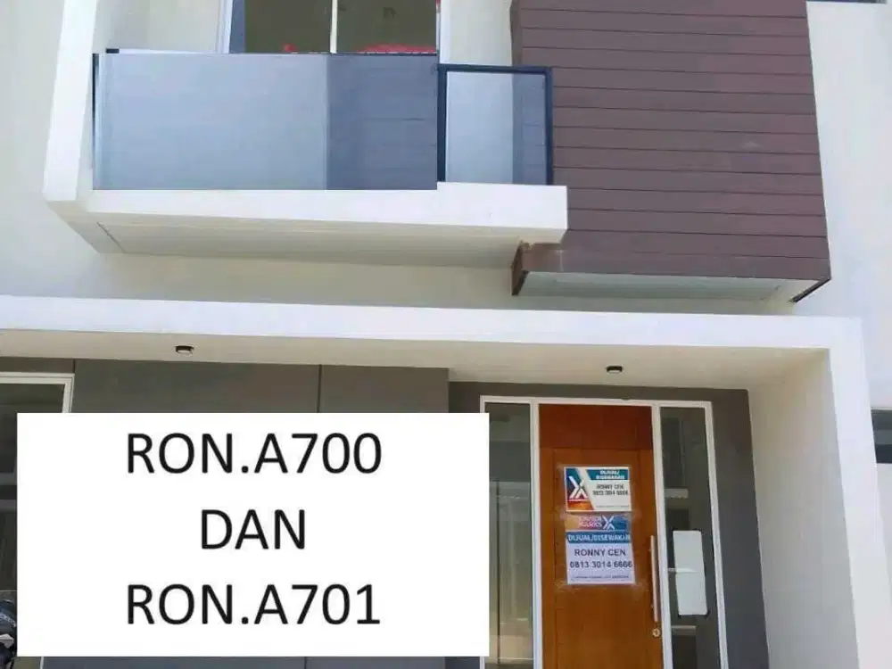 DIJUAL RUMAH CENTRAL PARK JUANDA WARU SIDOARJO RON.A700