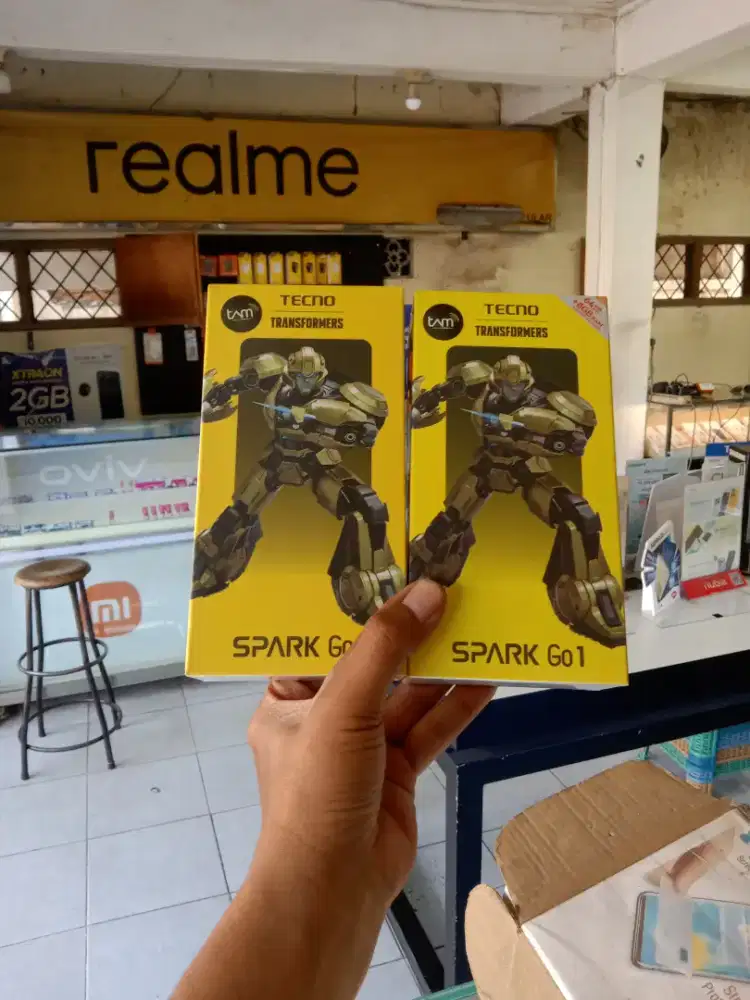 [ Fast respon WA ] Tecno Spark GO1 4+4/128 Garansi resmi 13bln