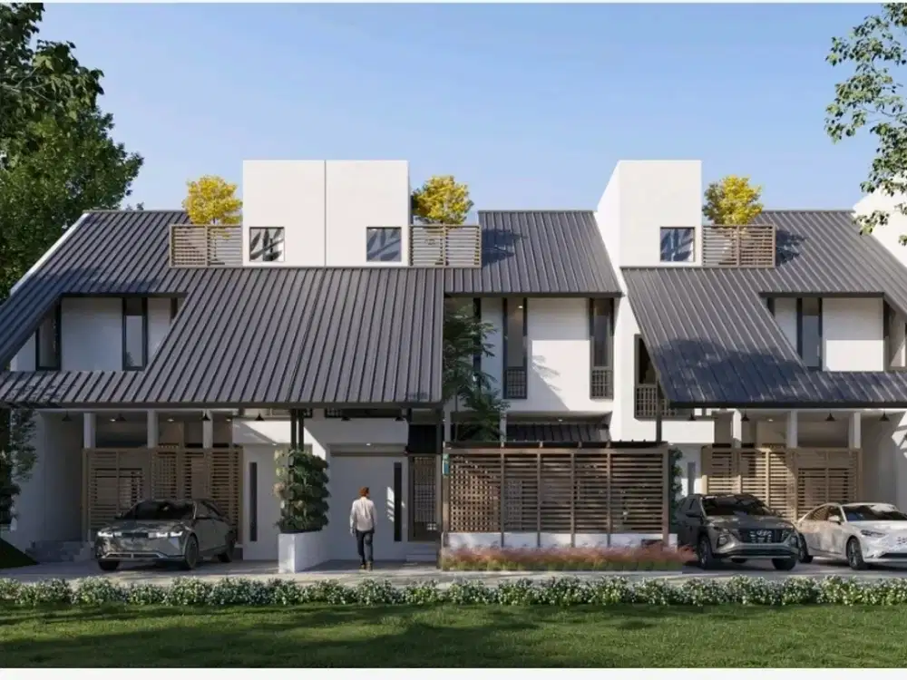 rumah mewah gaya korea  plus private pool