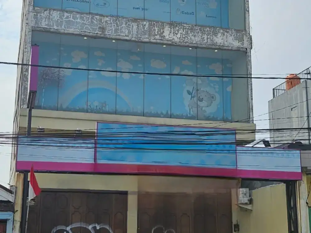 DISEWAKAN  Perumnas 2 Ruko gandeng 2 unit 3 lantai