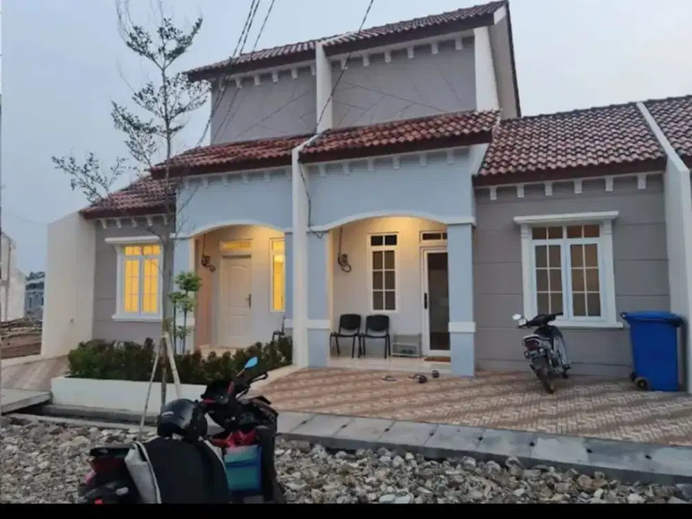 Rumah Di Stasiun tenjo kota  Podomoro Cicilan 1 juta Subsidi negara