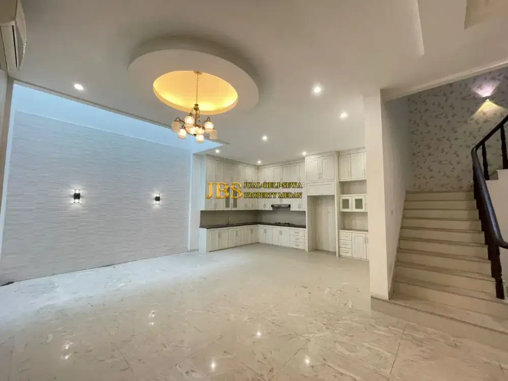 Dijual Rumah Baru Fully Furnished di Komplek Cemara Asri - Medan Jalan Azalea 2