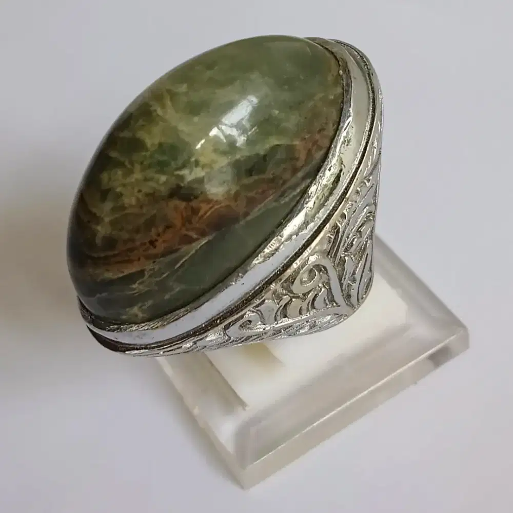 Cincin Akik Lawas Unik Natural Preloved.