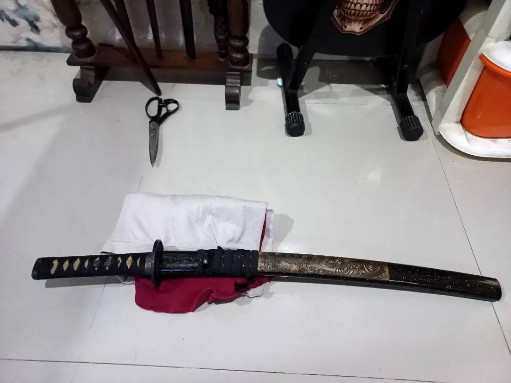 Samurai pendek Hias ori Kochi Japan