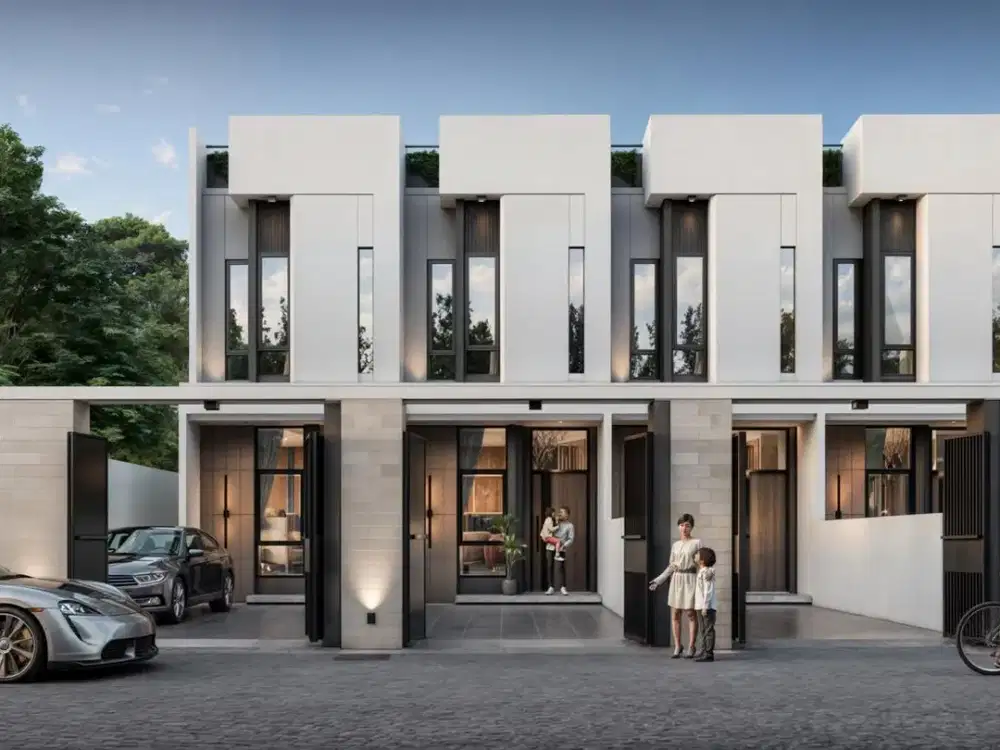 Villa Komplek Krakatau Ville jalan pandan