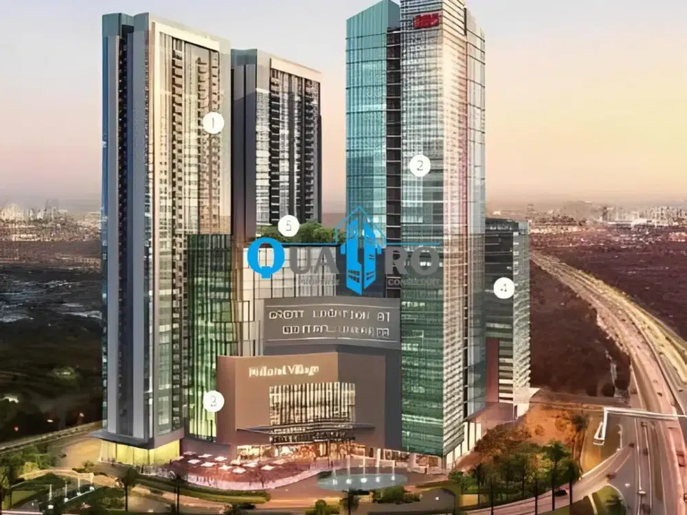 SEWA KANTOR LIPPO HOLLAND VILLAGE JAKARTA - CEMPAKA PUTIH