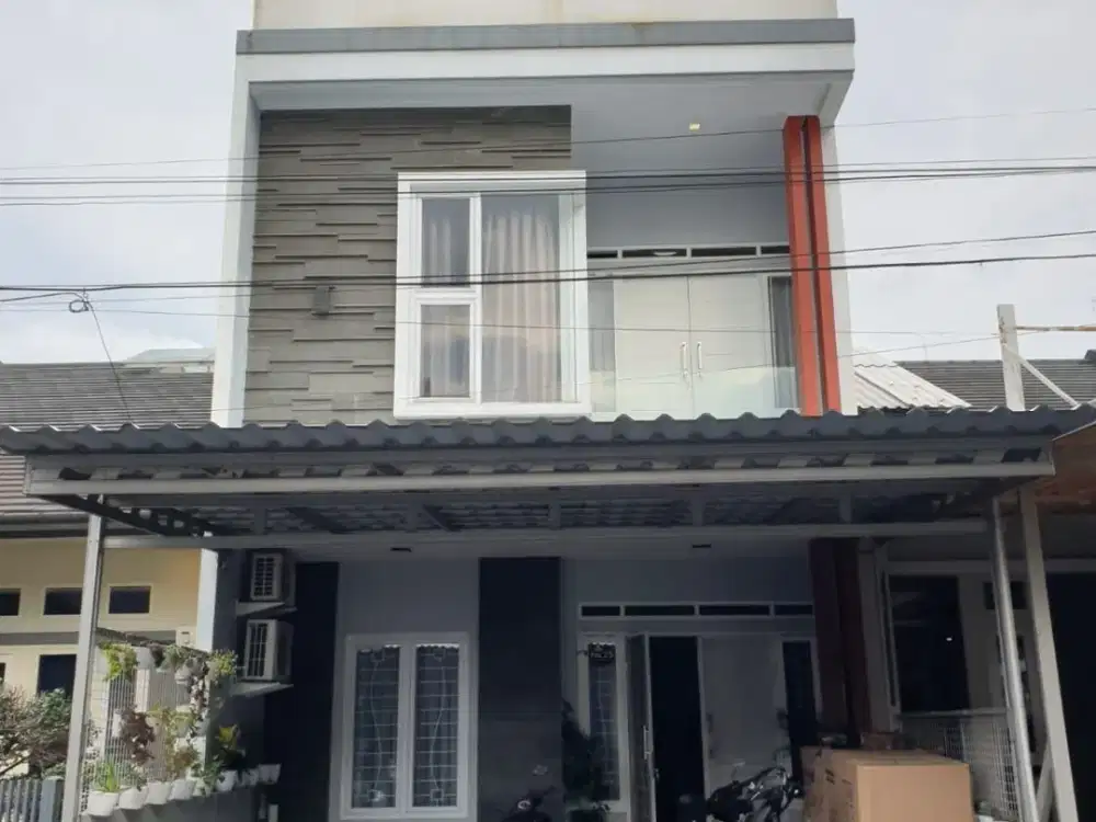 Rumah Minimalis Siap Huni Nyaman Dalam Cluster di Mekar Wangi Bandung