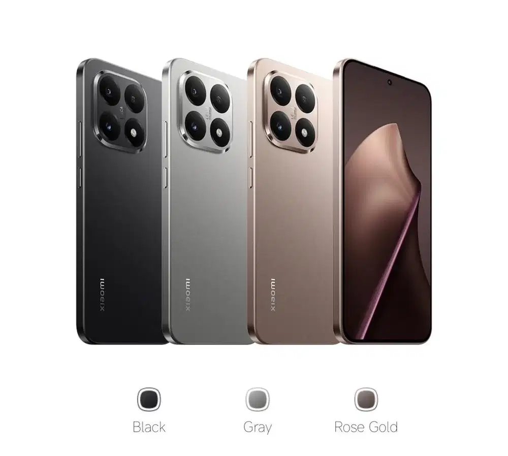 Promo Baru...Xiaomi Mi 15T 5G 12/512 Grs Resmi (Black,Grey,Rose Gold)