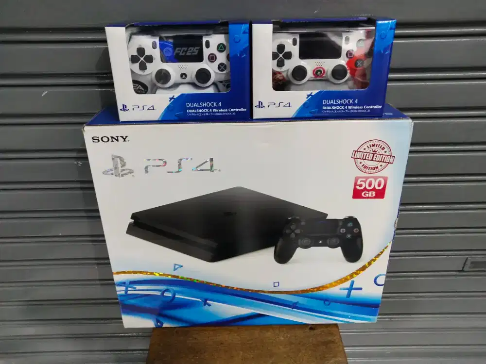 PS4 SLIM 500GB H E N 12.02 FULL GAME TERBARU BEBAS PILIH(BARU)