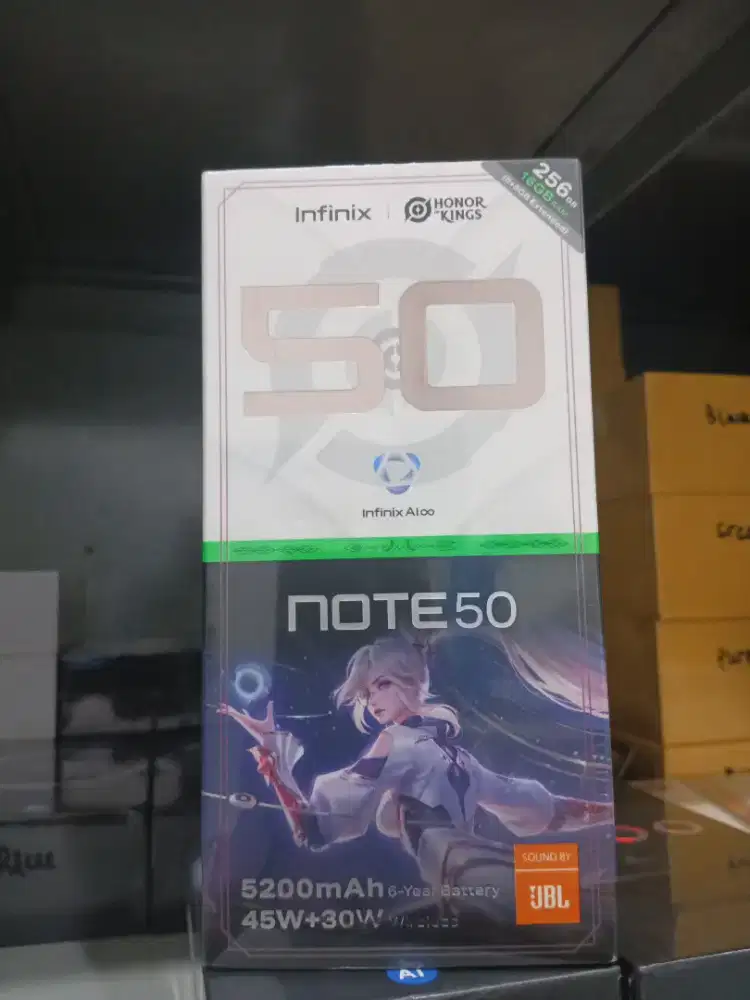 Infinix note 50 8/256 New garansi resmi promo Bandung