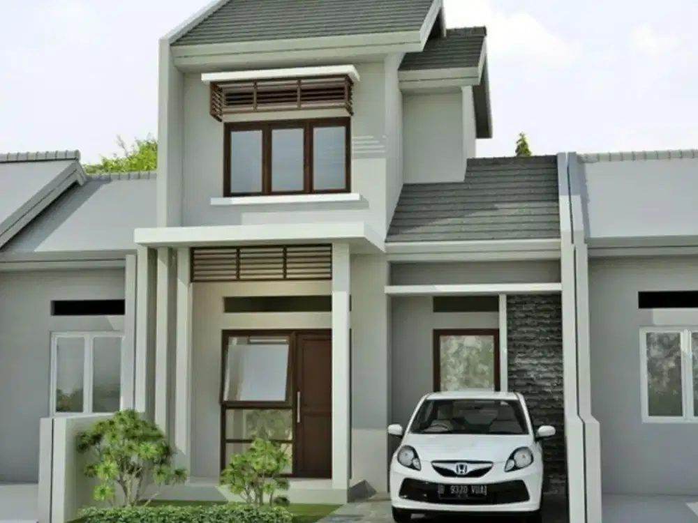 PROMO RUMAH 2 LANTAI LOKASI DEKAT BANDARA KNO BONUS KOLAM RENANG!