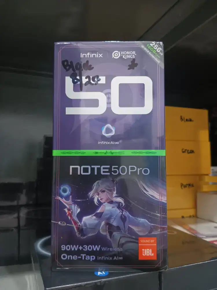 Infinix note 50 Pro 8/256 New garansi resmi promo Bandung