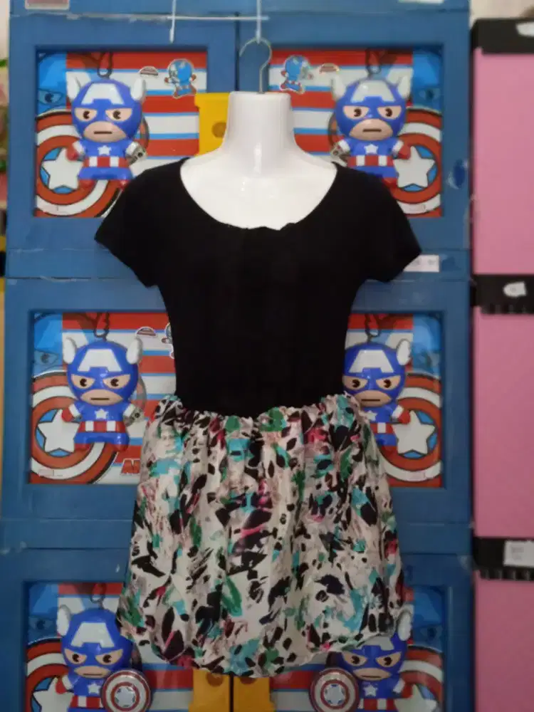 Baju dress pendek