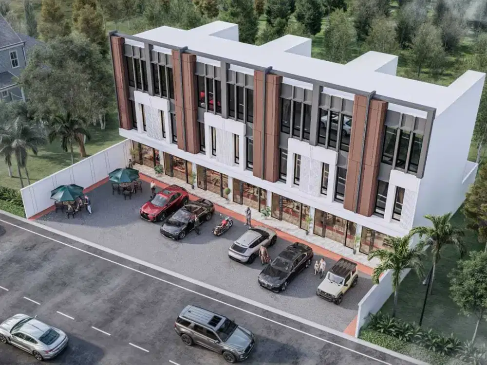 Dijual ruko permata yos point jalan aluminium raya