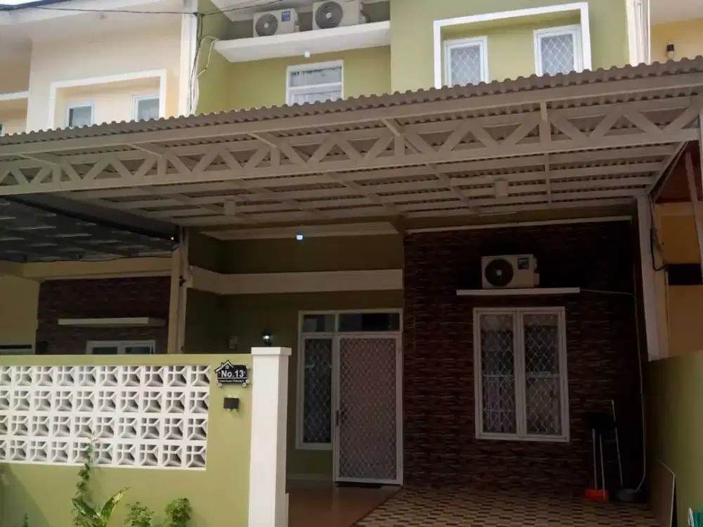 cluster unit dipusat kota cibinong suasana sejuk dan asri