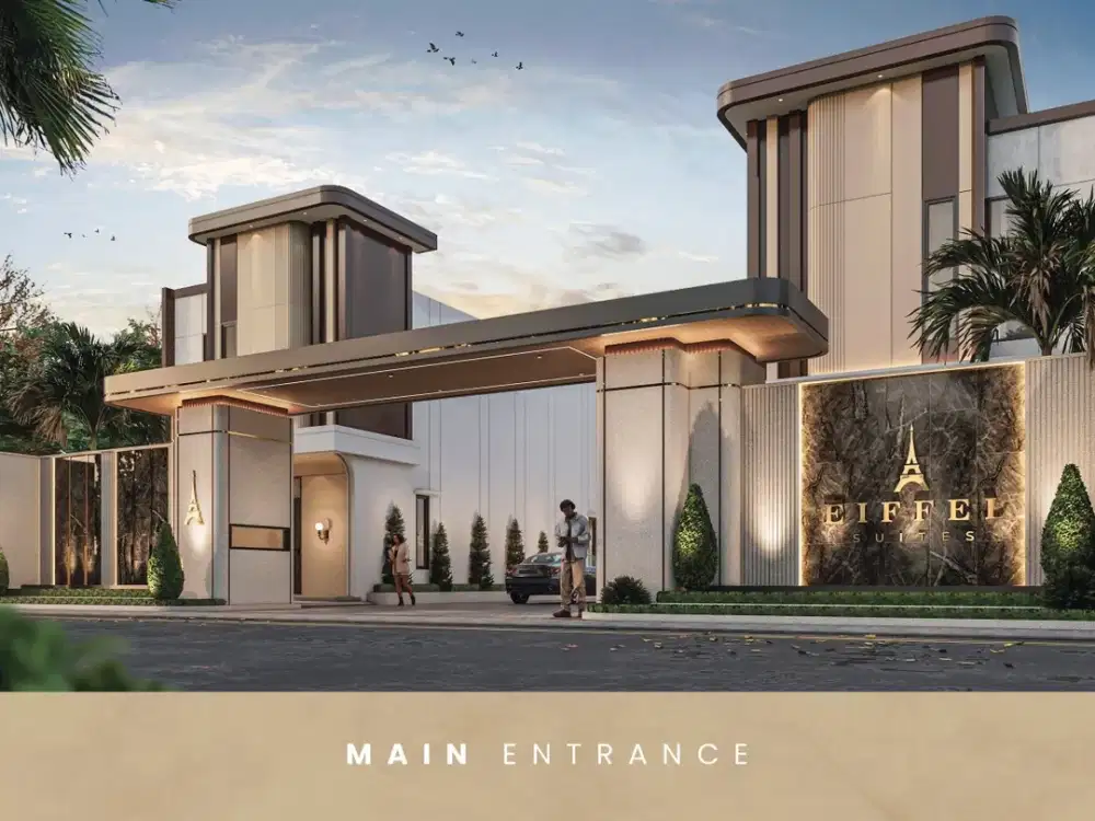 Dijual rumah di komplek eiffel suites