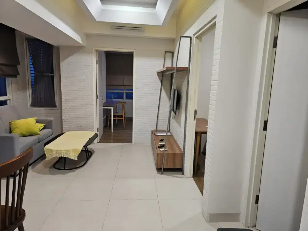 Dijual atau Disewakan Apartemen Skandinavia 2BR Corner Full Furnished