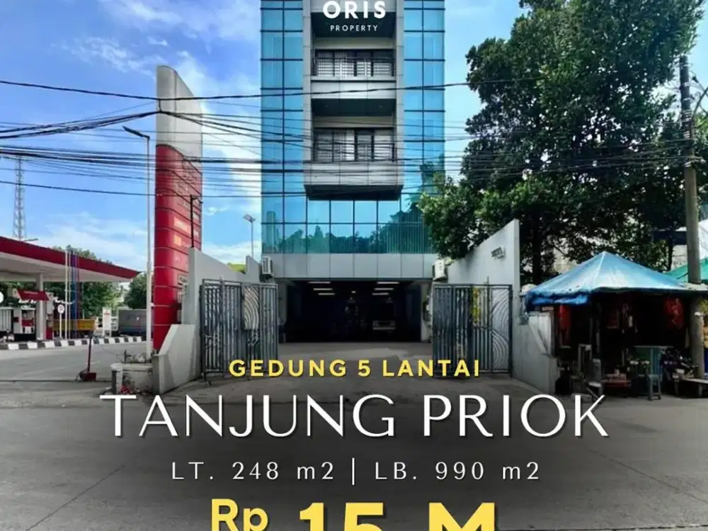 For Sale Gedung 5 Lantai Hadap Tenggara & Semi Furnished