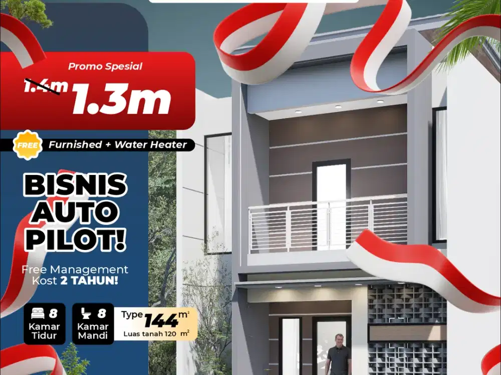 RUMAH KOS HOOK DEPAN  KAMPUS UMM DAN DEKAT UB  KOTA MALANG