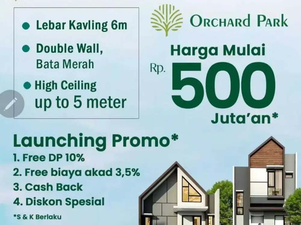 DP0% Serpong Natura City Excellent Living Sentul City Group