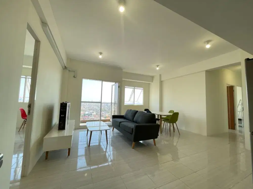 Semi Furnished Apartemen Puncak Dharmahusada Lt. 23 Siap Huni