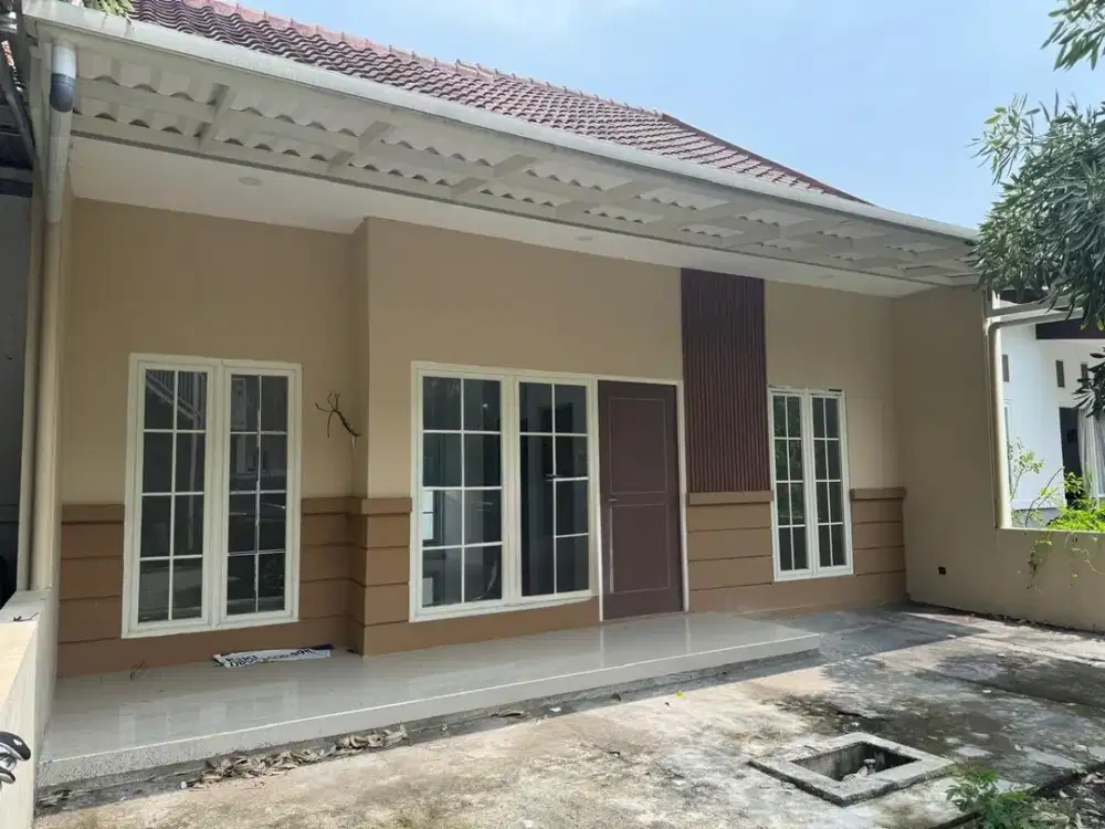 Bangunan 1 Lantai Rumah Bukit Palma Citraland Utara di Surabaya Barat