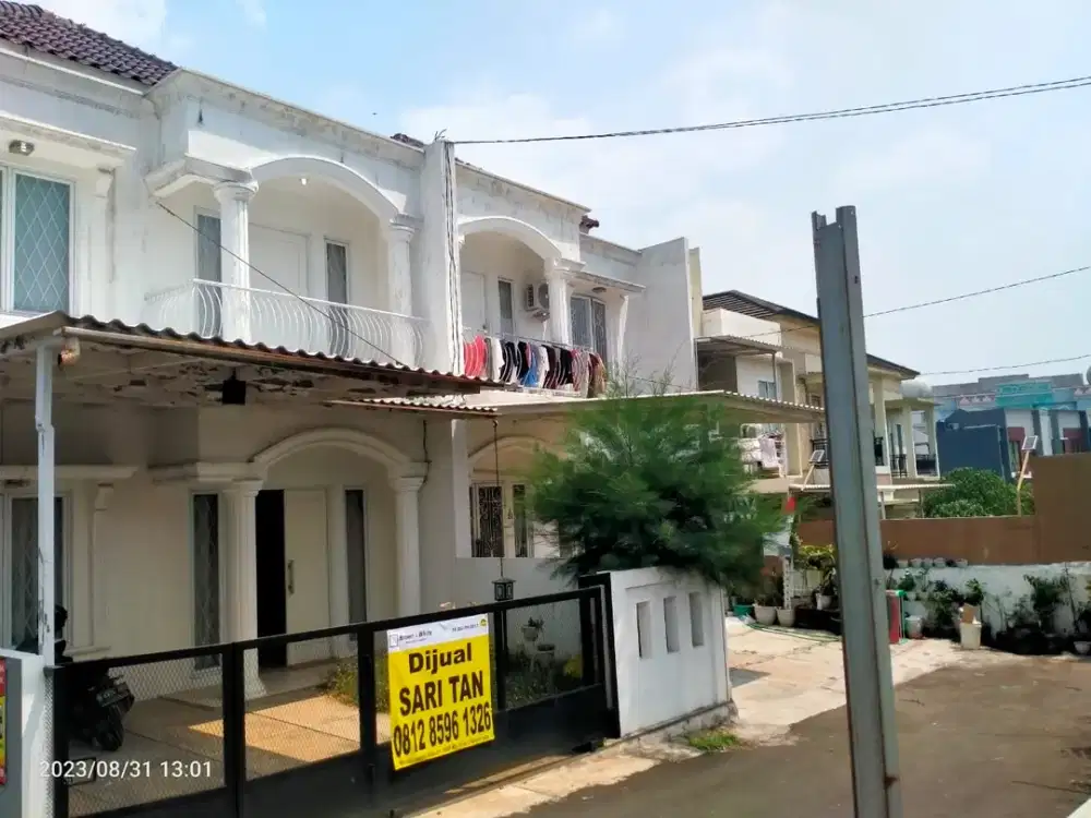 Rumah 2 Lantai di GDC Siap Huni SHM IMB Lengkap Dekat Stasiun Depok Lama