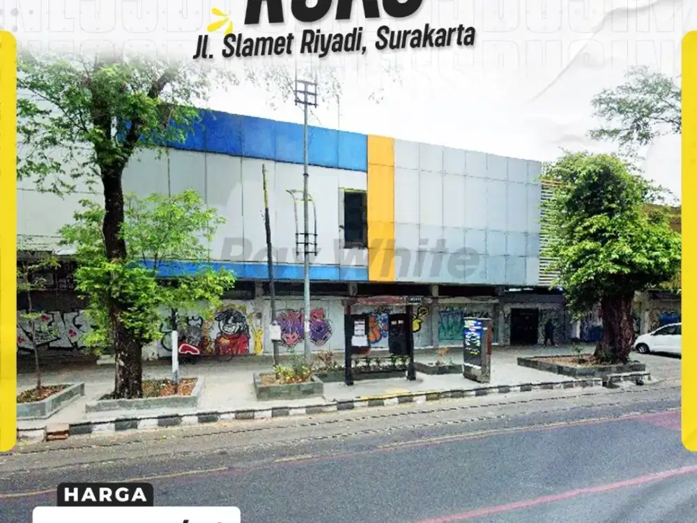 Dijual Ruko 2 Lantai Siap Pakai Lokasi Premium Di Jalan Slamet Riyadi
