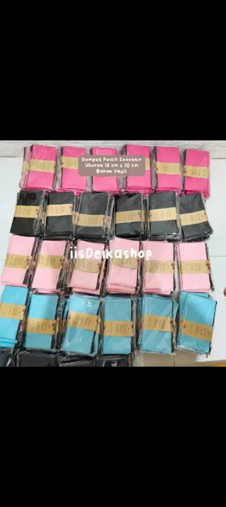 SOUVENIR PERNIKAHAN MURAH SOUVENIR POUCH