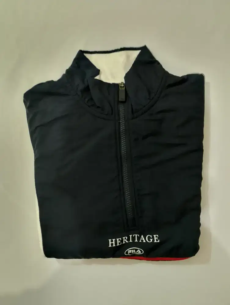Jaket Half Zipper Filla Heritage