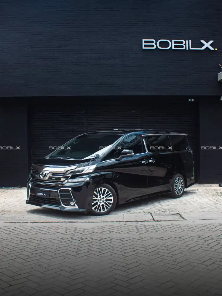 2016 Toyota Vellfire 2.5 ZG CBU AT Black on Black