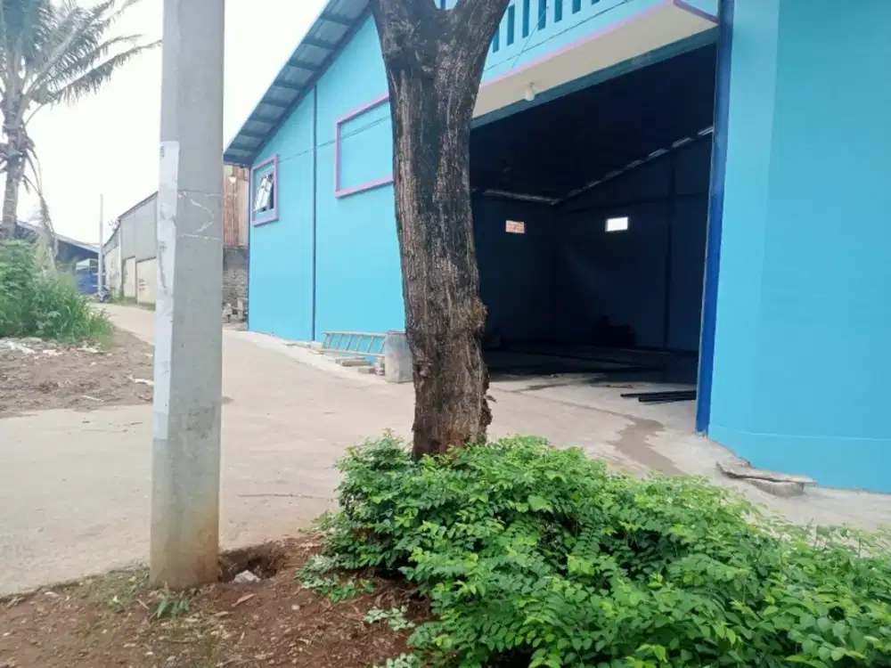 DISEWAKAN GUDANG AKSES KONTAINER DI BEKASI