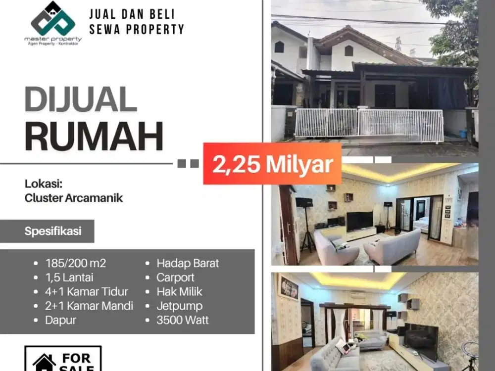Rumah nyaman terawat siap huni di Arcamanik Endah Kota Bandung