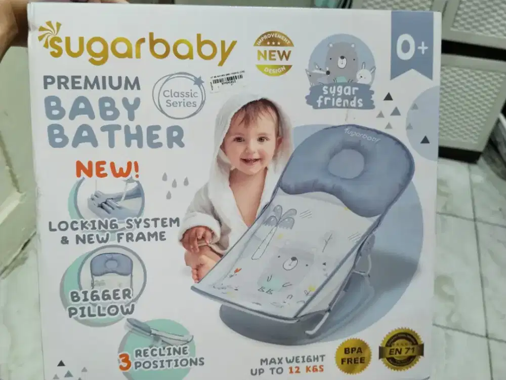 baby bather masjh di segel