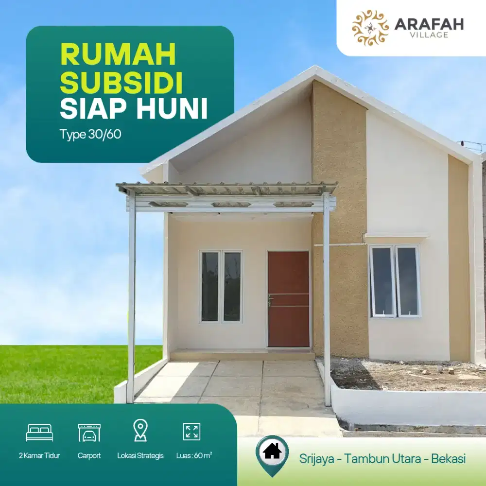 Rumah Subsidi Model Skandinavia paling laris di bekasi