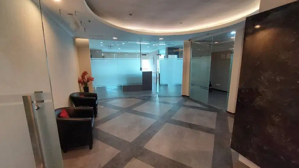 APL Office Tower Tanjung Duren Tipe Fitted Furnished Luas 281,98 m2