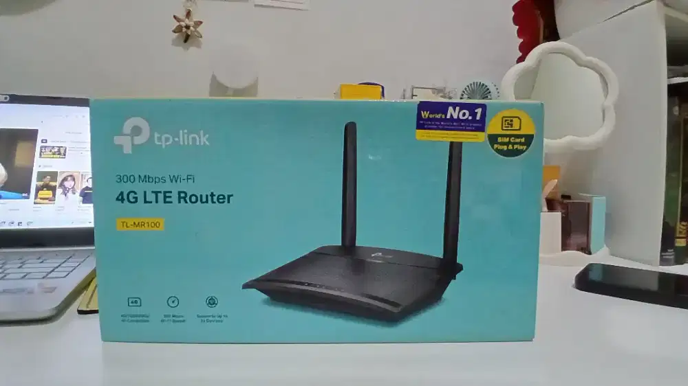 ROUTER WIFI TP LINK TL-MR100 MASIH SANGAT BAGUS